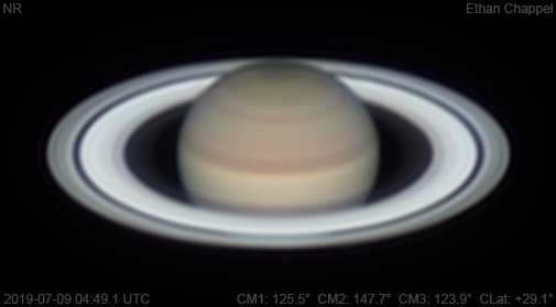 It's opposition night for Saturn, and the first time I've imaged it on such a night in five years.